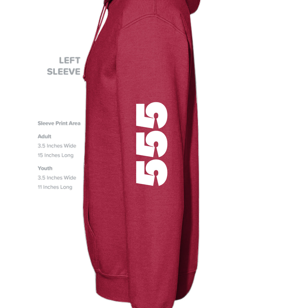 CHERRY RED - SLEEVE_LEFT