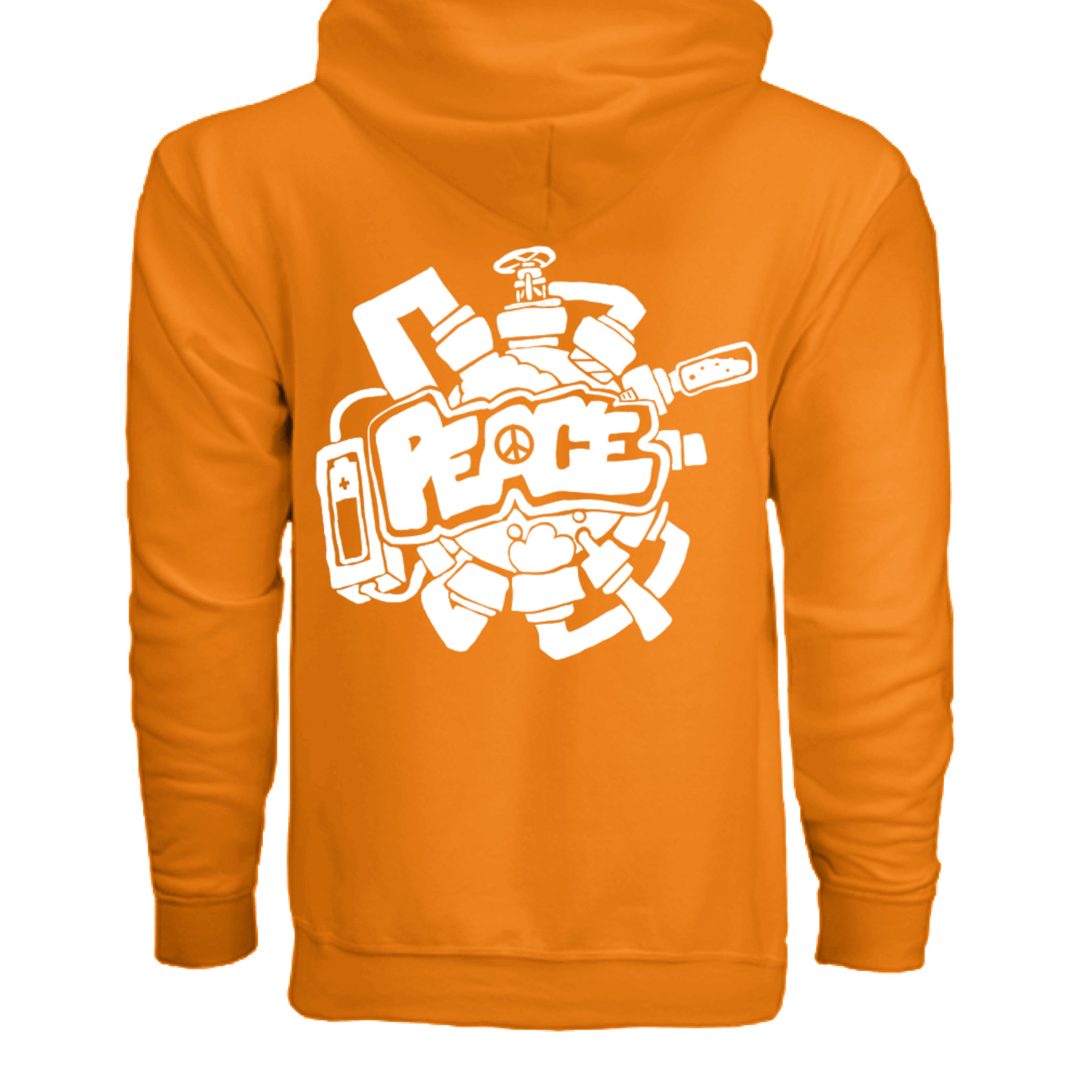 SAFETY ORANGE - BACK