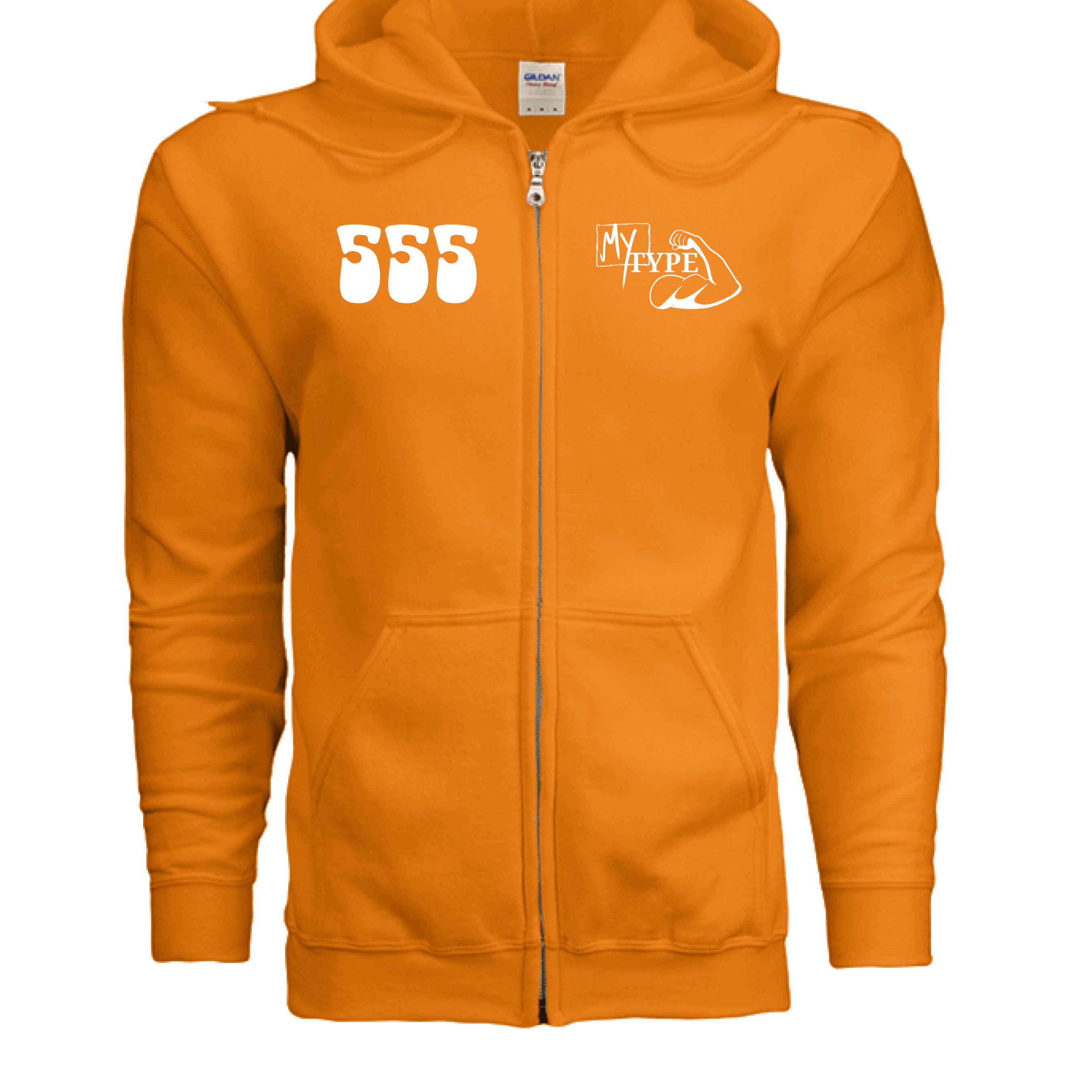 SAFETY ORANGE - FRONT