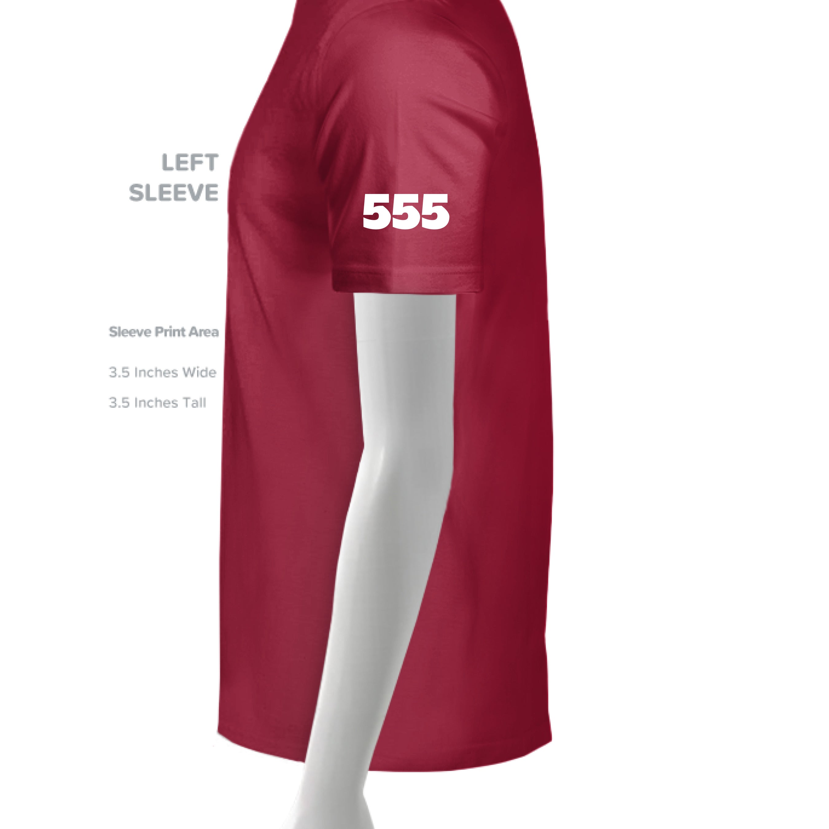 CHERRY RED - SLEEVE_LEFT