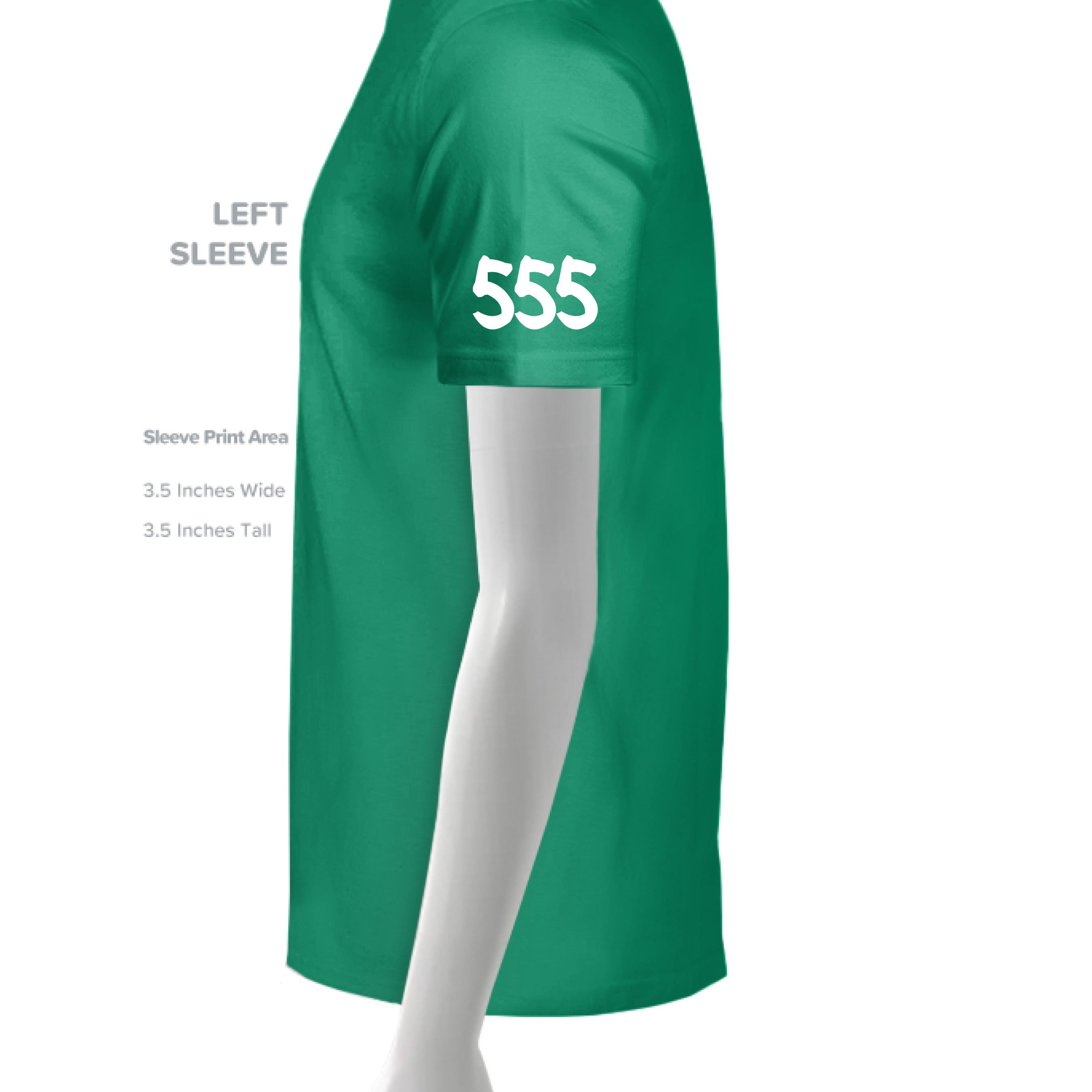 KELLY GREEN - SLEEVE_LEFT
